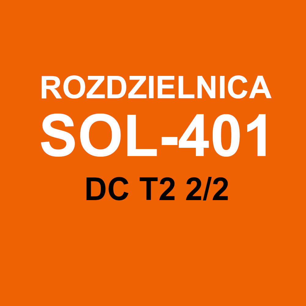 Quadro prefabbricato DC T2 2/2 SOL-401