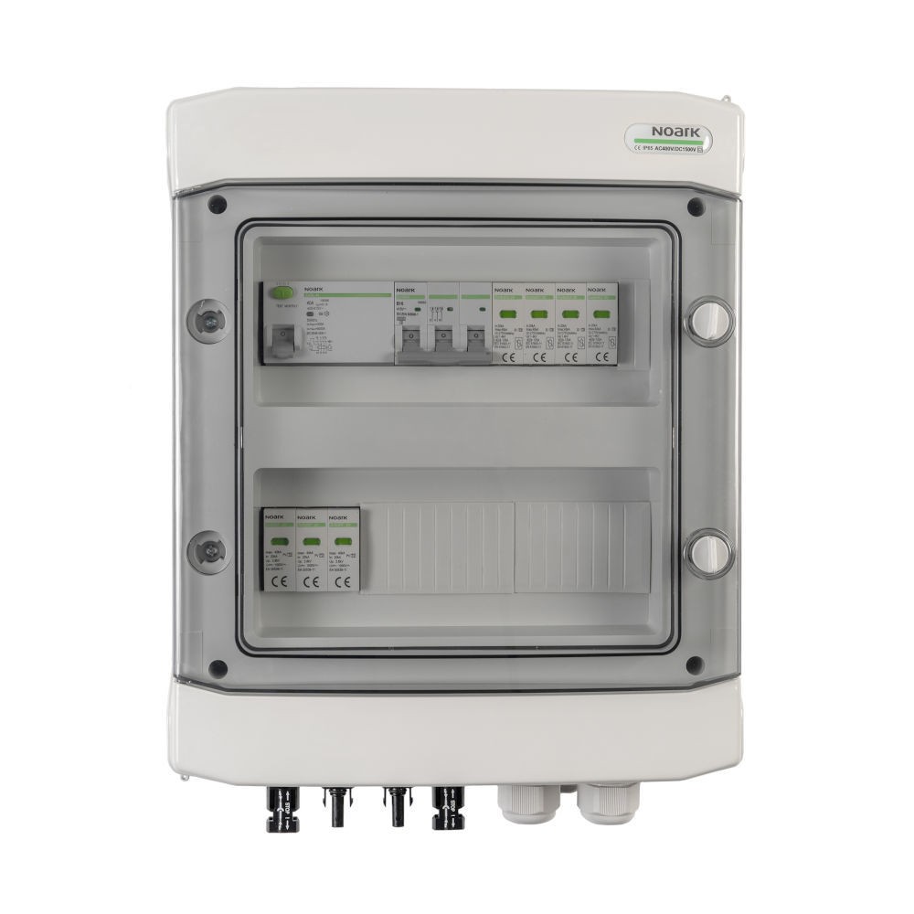 Quadro prefabbricato DC T2 1/1 AC RCD 3F 10 A T2 SOL-803