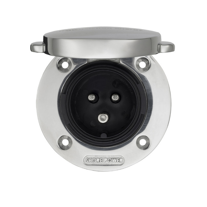 Gniazdo zasilania brzegowego ze stali 32 A/250 Vac Victron Energy