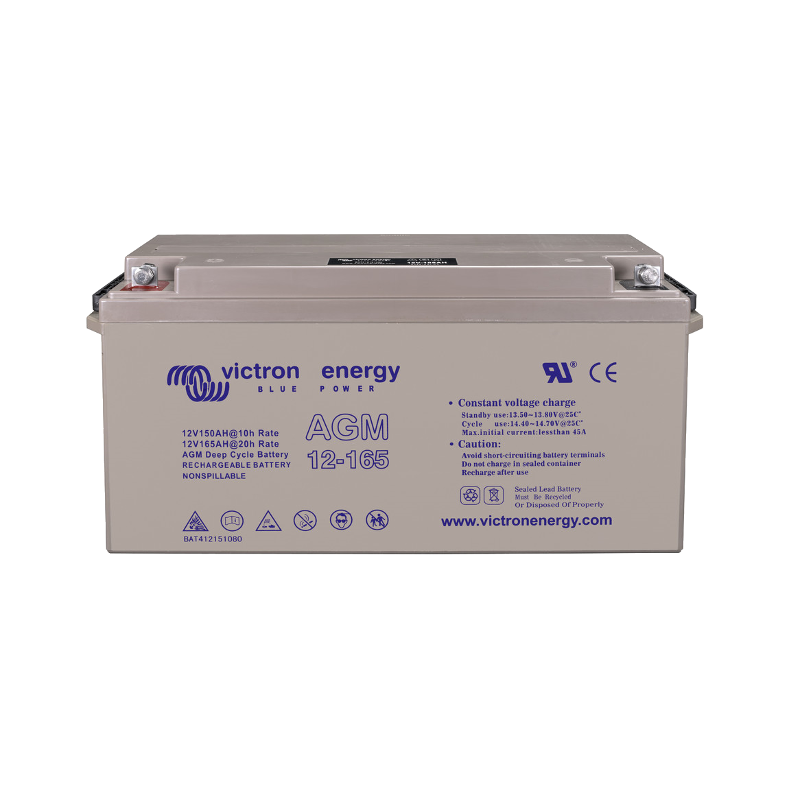 Batterie AGM Deep Cycle M8 12 V/165 Ah Victron Energy