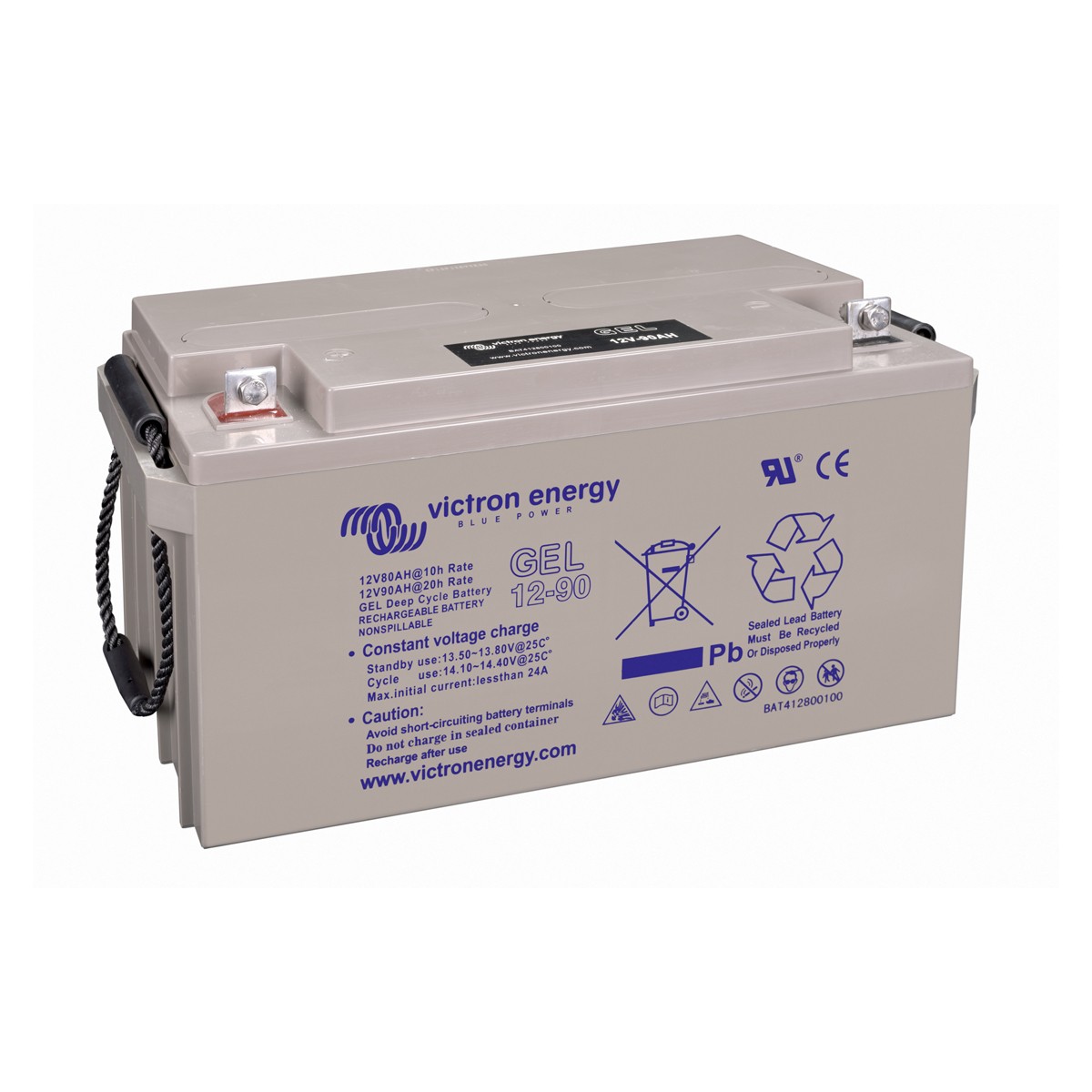 Batteria al gel Victron Energy Deep Cycle 12V/90Ah