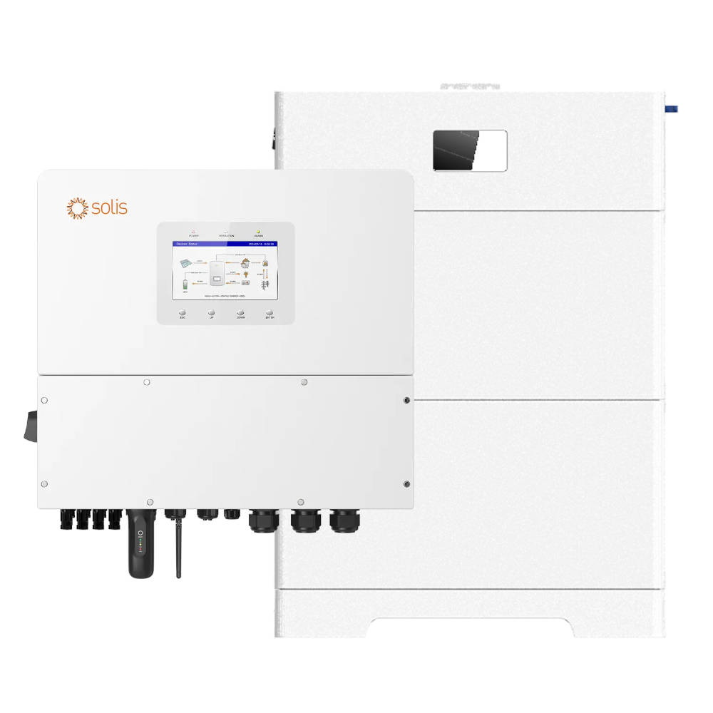 15 kWh SunESS Sunwoda Energiespeicher + 10 kW 3‑Phasen Solis Wechselrichter