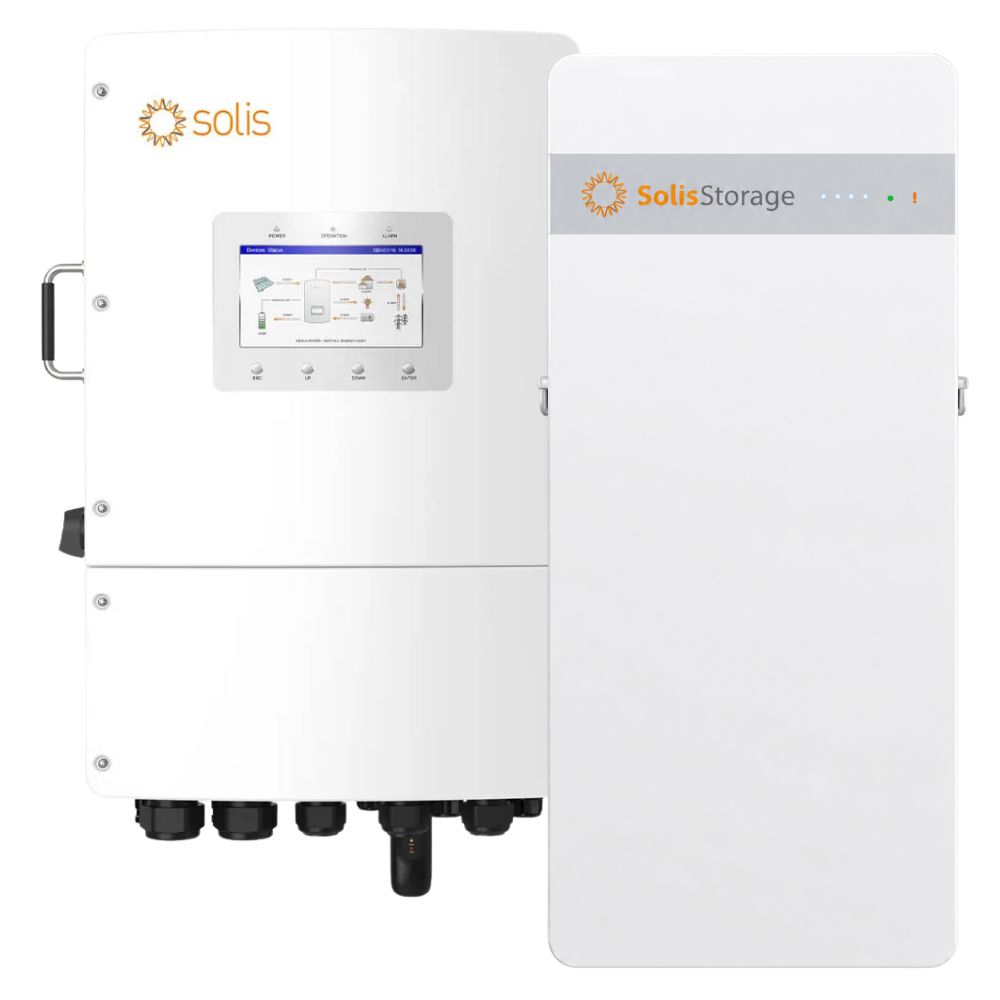 Solis 12 kW + IntelliHome 16 kWh 3P Energiespeichersystem