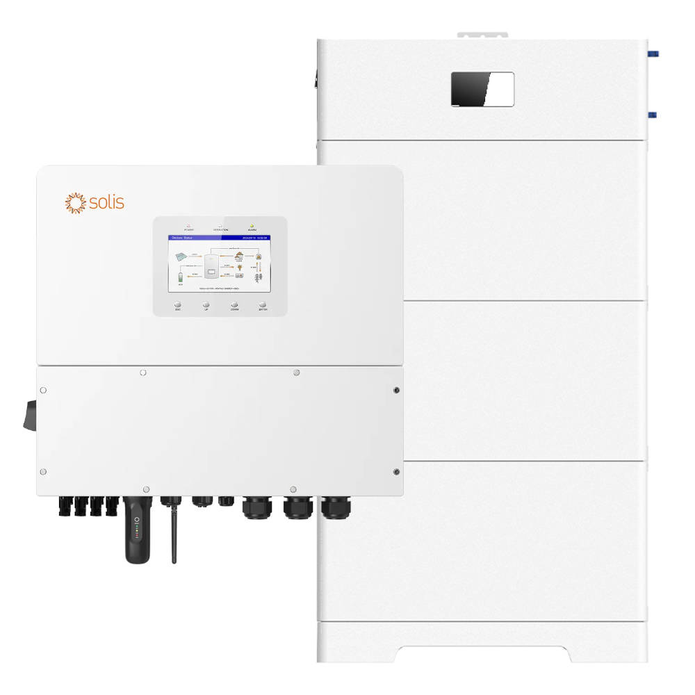 15 kWh SunESS Sunwoda Energiespeicher + 10 kW 3‑Phasen Solis Wechselrichter