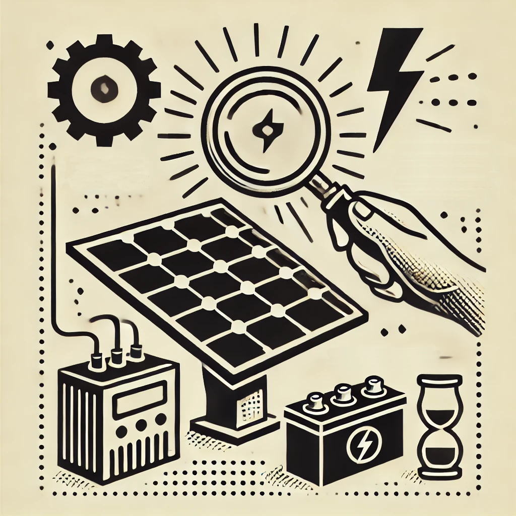 Rozszerzony przegląd instalacji PV / ESS