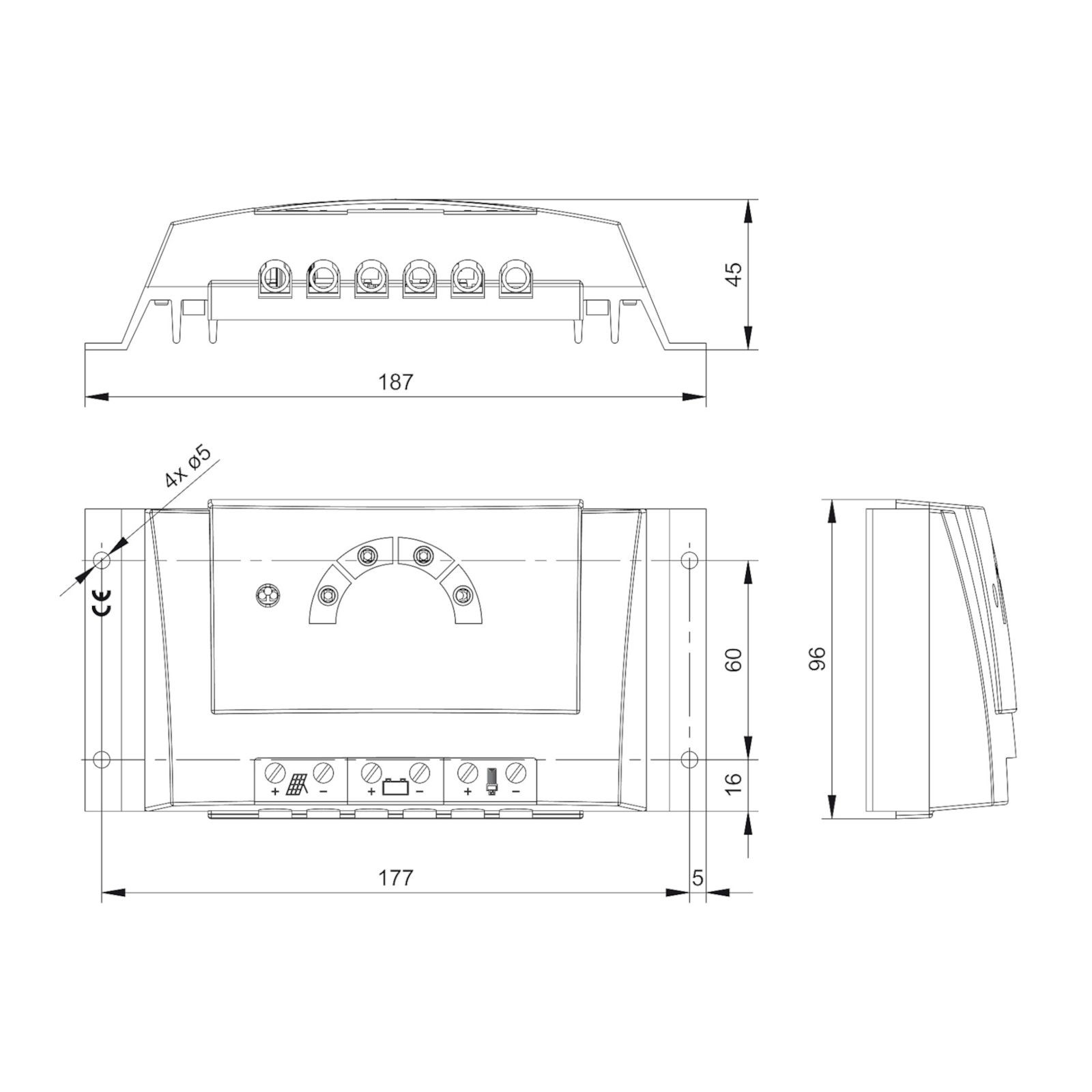 Regolatore di carica Solarix PRS 3030 Steca