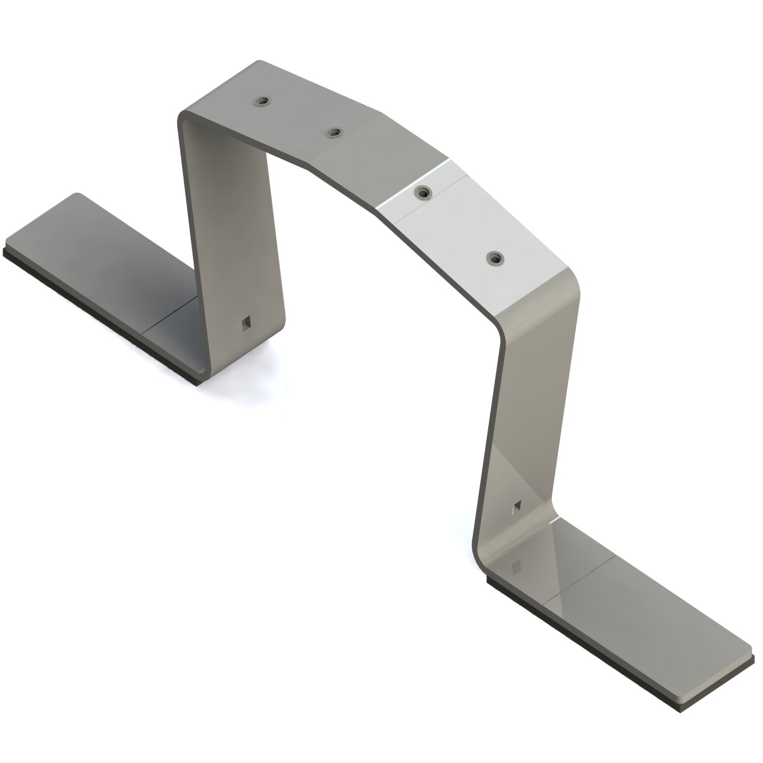 Consolle centrale con tappetino protettivo Aerocompact 2.1 S10 Alumero