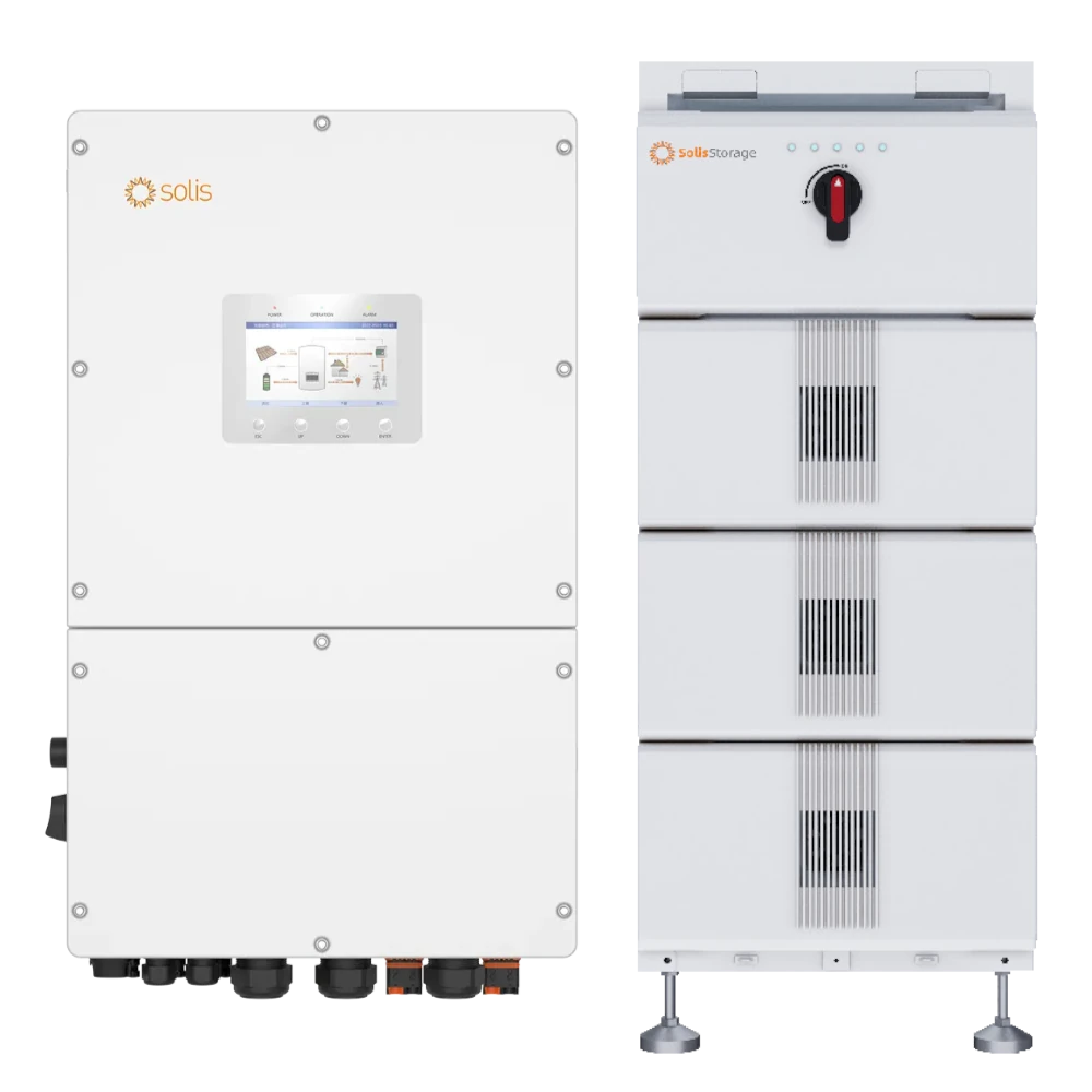 Solis FlexCore-ID 60 kWh Energiespeicher + 30 kW 3-Phasen-Wechselrichter Elite HV