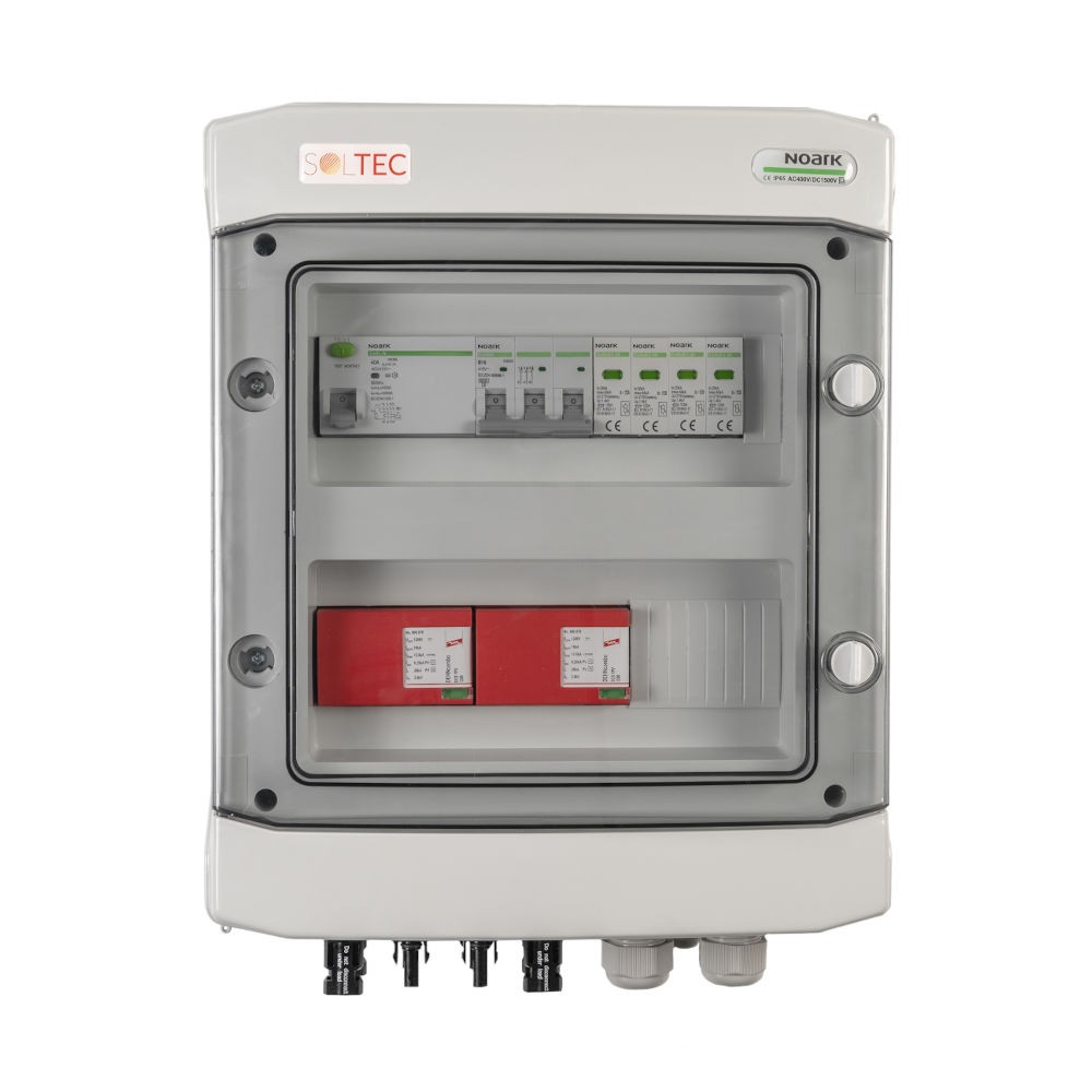 Quadro prefabbricato DC T1+T2 2/1 AC RCD 3F 50 A T2 SOL-833