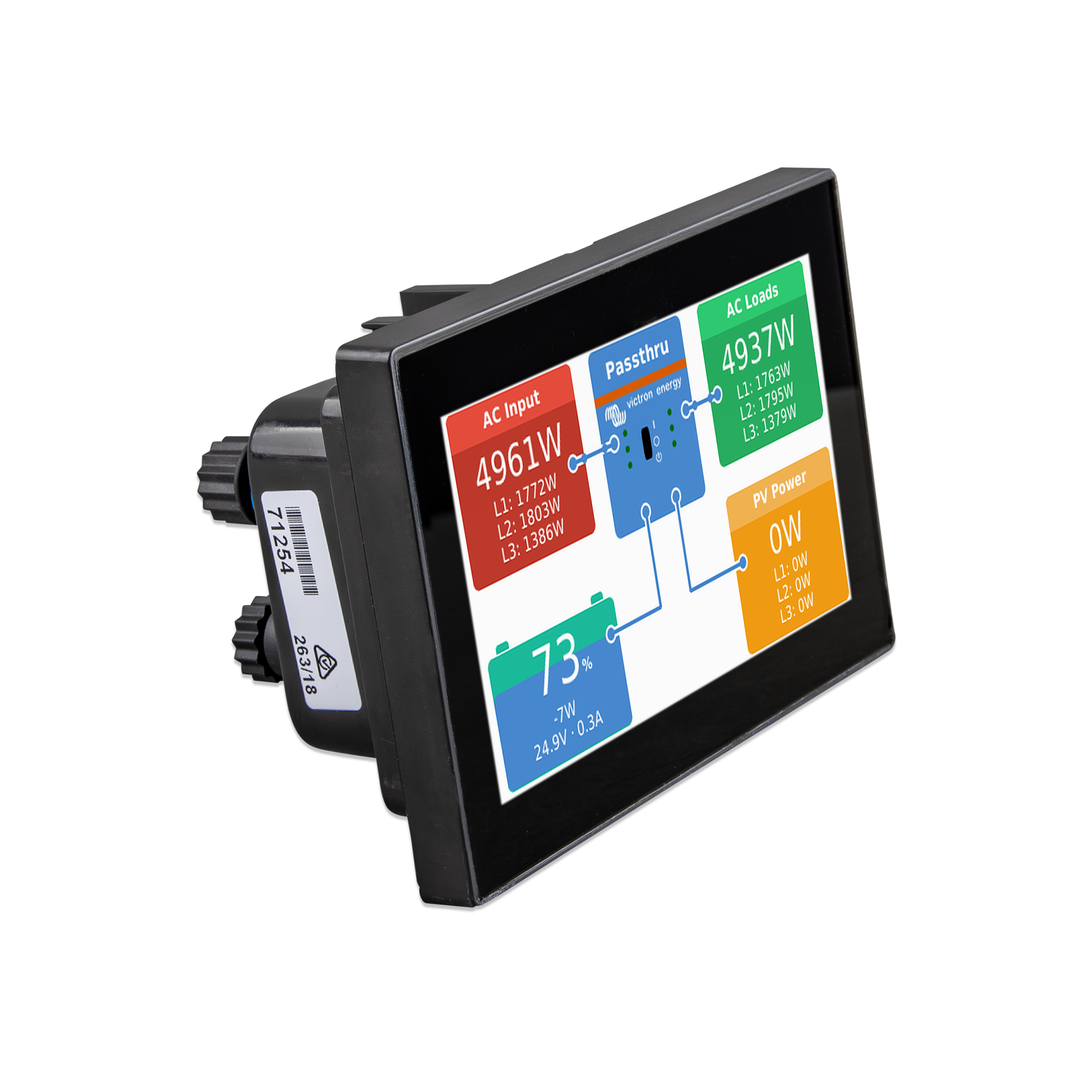 Modulo di monitoraggio Victron Energy CANvu GX
