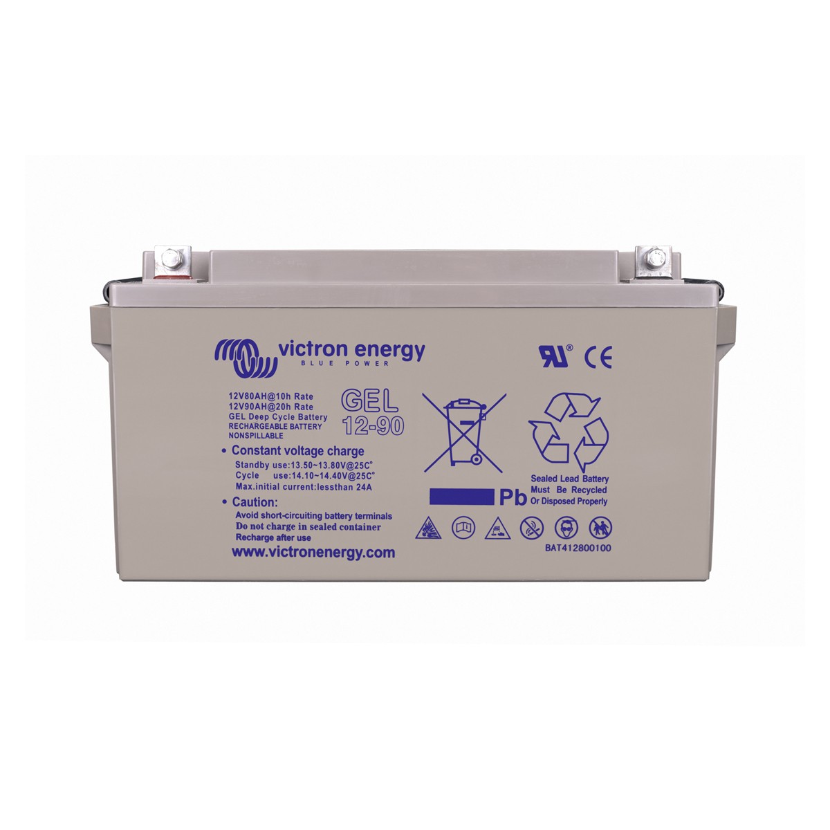 Batteria al gel Victron Energy Deep Cycle 12V/90Ah