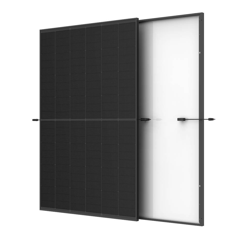 Photovoltaik Modul 455 W Vertex S+ Dual Glass N-Type Full Black 30 mm Trina