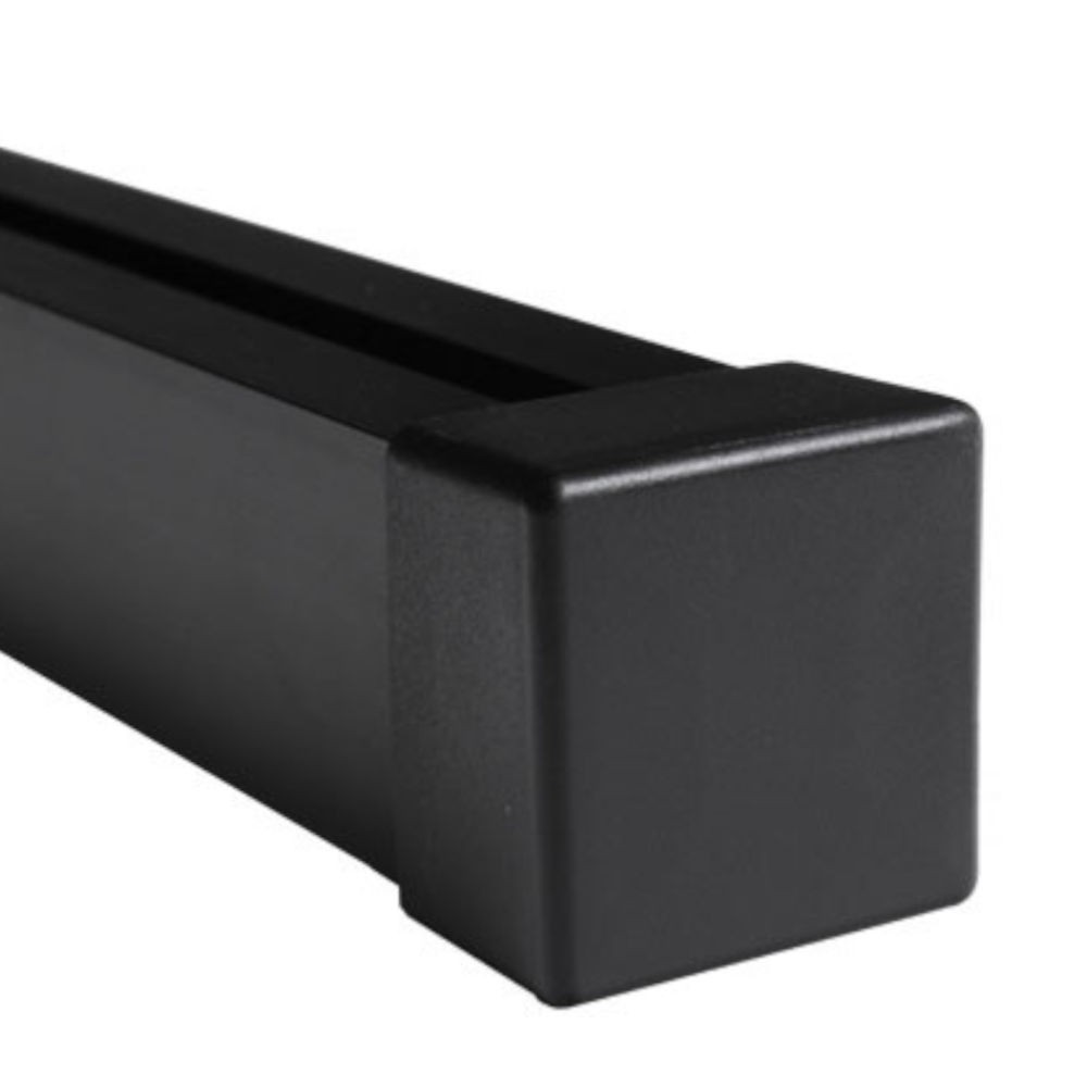 Tappo profilo 40x40 mm nero