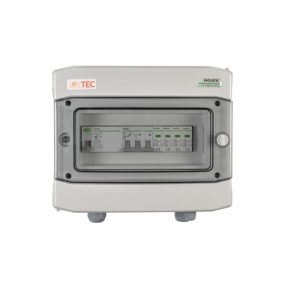 Quadro prefabbricato AC RCD 3F 16 A T2 SOL-516