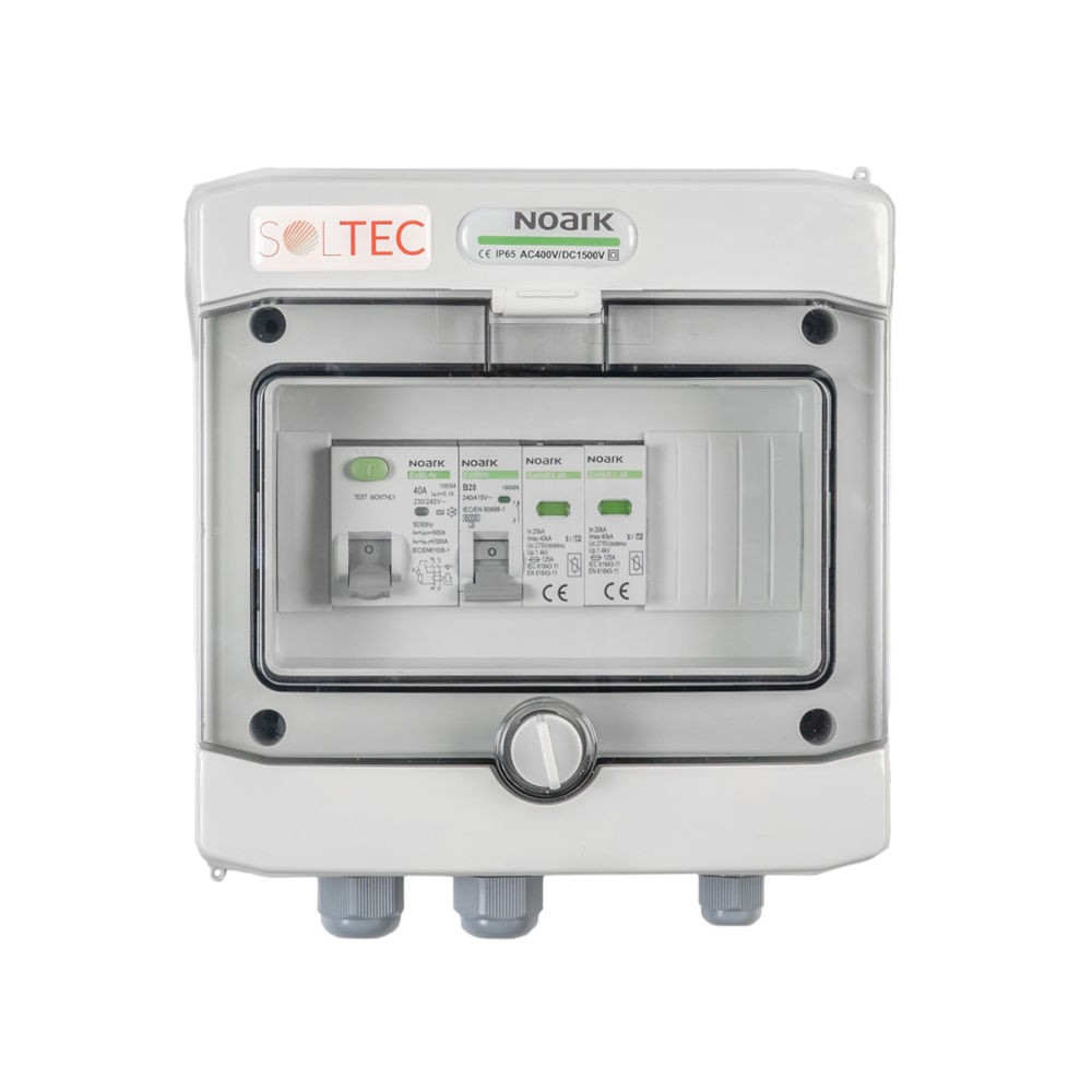 Quadro prefabbricato AC RCD 1F 16 A T2 1/1 SOL-215