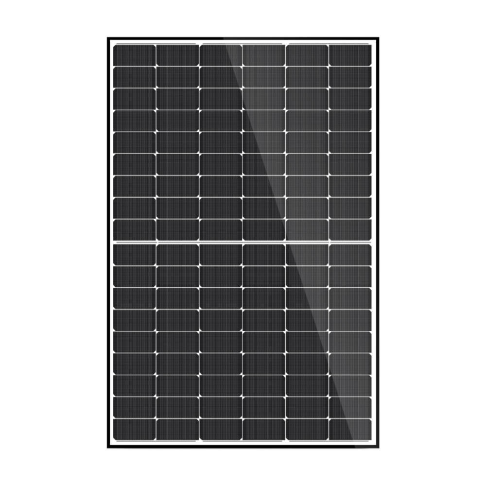 Moduł fotowoltaiczny 455 W N-type Bifacial Black Frame Transparent 30 mm Sunlink