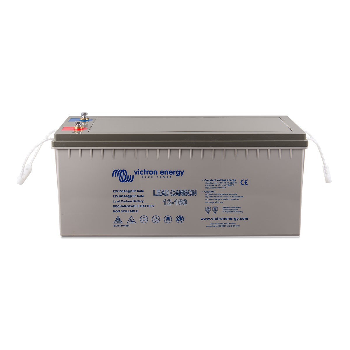 Batteria 12V/160Ah Victron Energy piombo/carbone