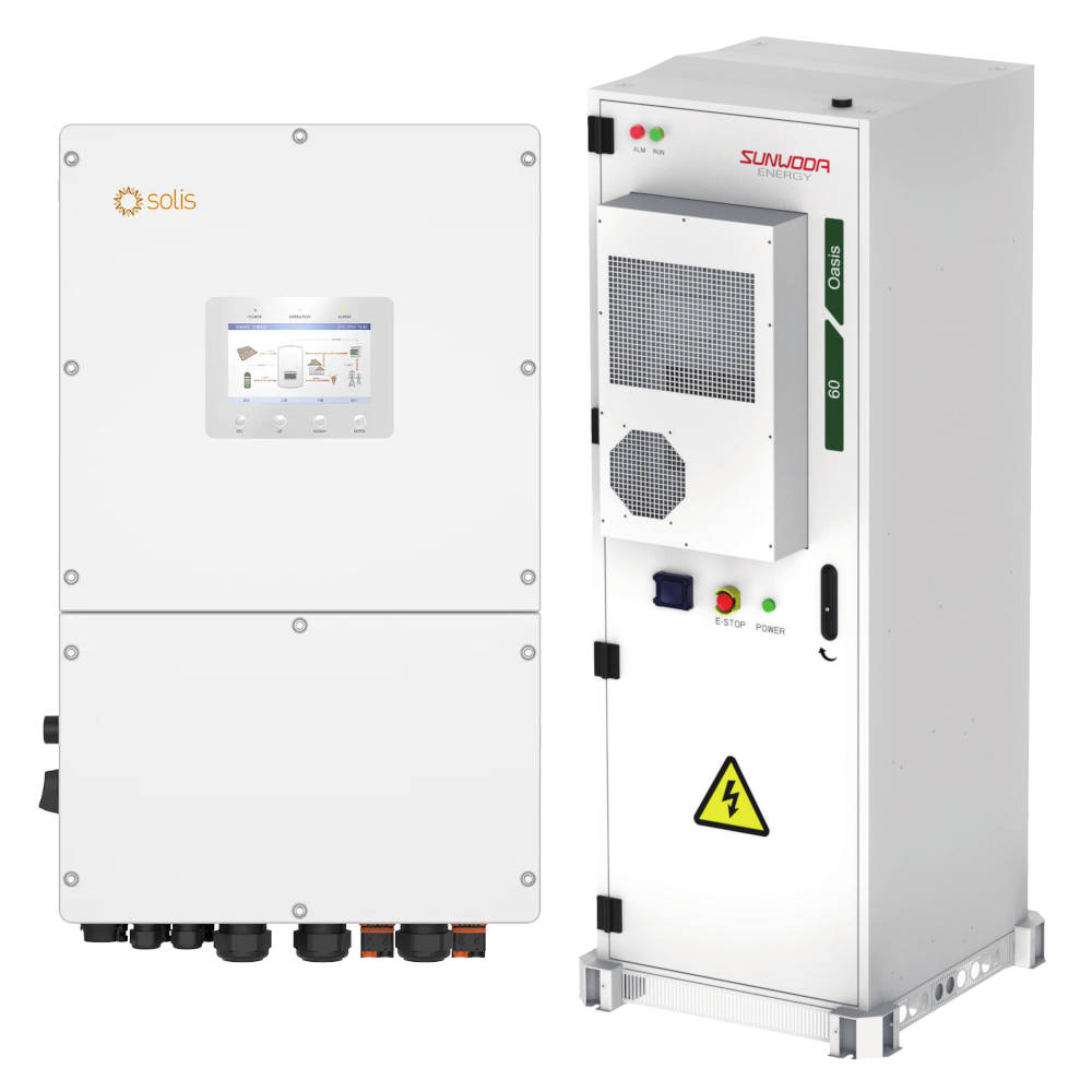 Sistema di Accumulo OASIS 60 kWh Solis 50 kW Trifase