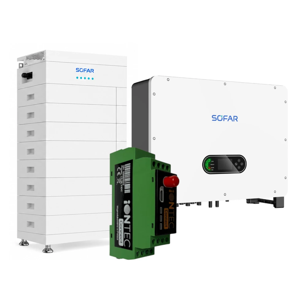 SOFAR CBS5000 40 kWh Energiespeicher + 20 kW 3-Phasen-Wechselrichter + EMS Pro HV