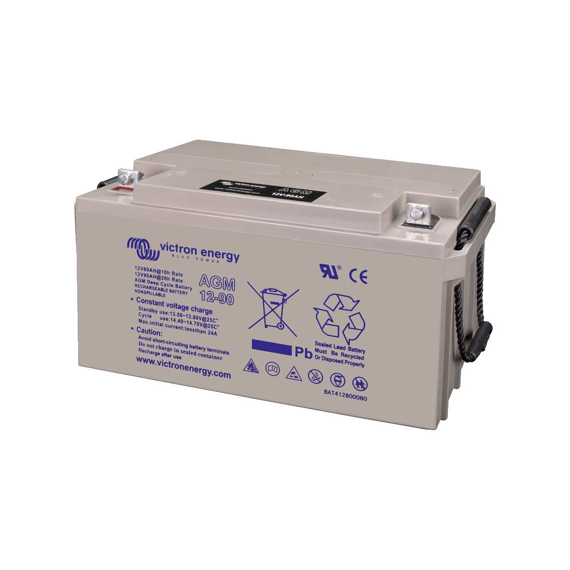 Batteria AGM Deep Cycle 12V/90Ah Victron Energy