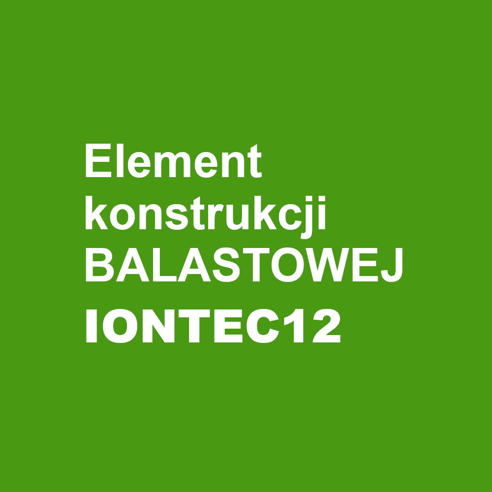 Balast - Taca balastowa S/EW MM iONTEC