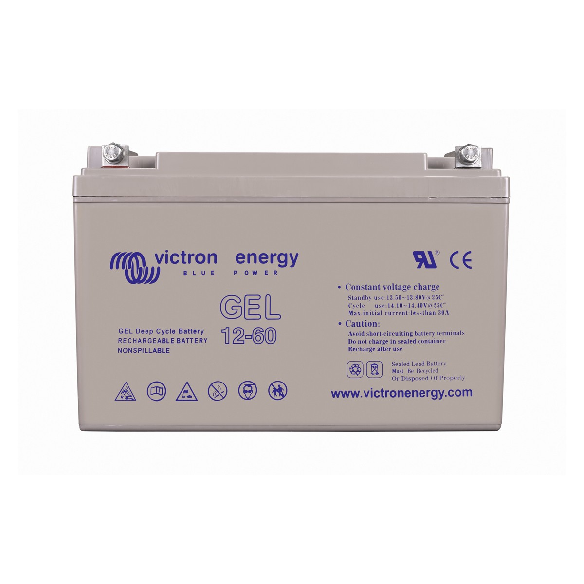 Batteria al gel Victron Energy Deep Cycle 12V/60Ah