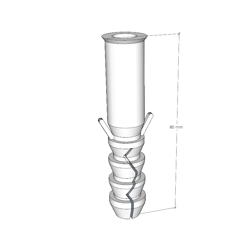 Koszulka kołka rozporowego 14x80 mm
