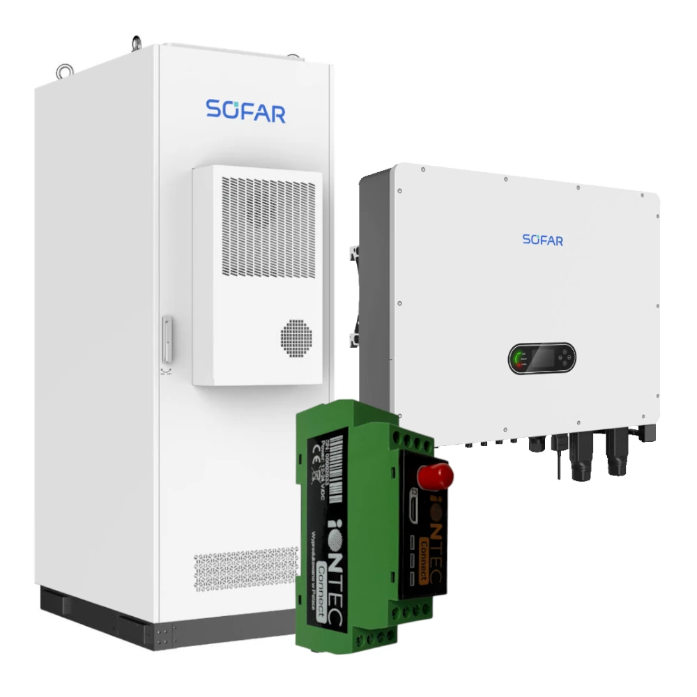 SOFAR CBS8000 64 kWh Energiespeicher + 40 kW 3-Phasen-Wechselrichter + EMS Pro HV