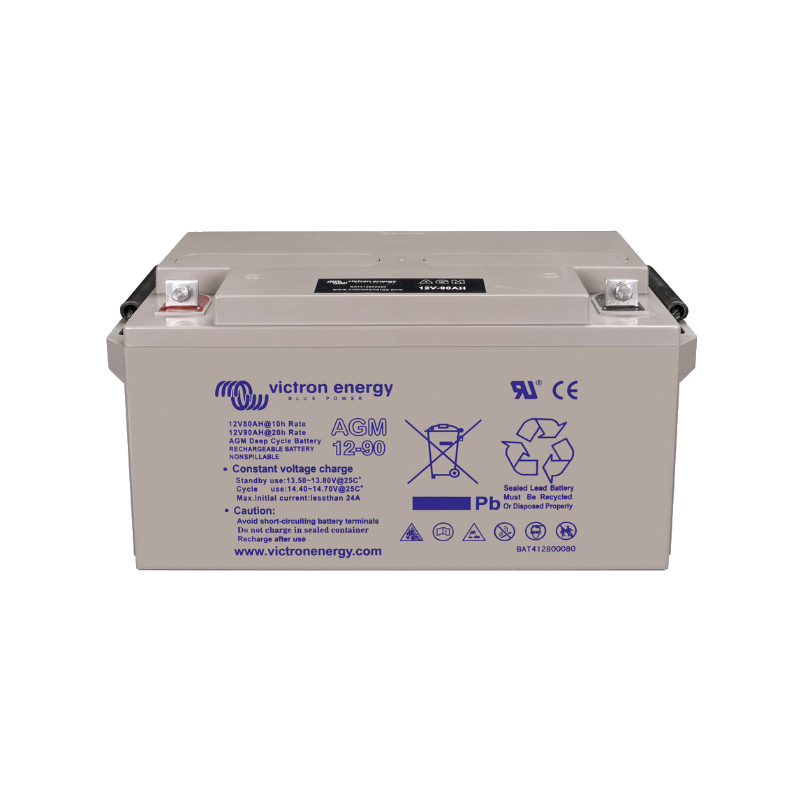 Batteria AGM Deep Cycle 12V/90Ah Victron Energy
