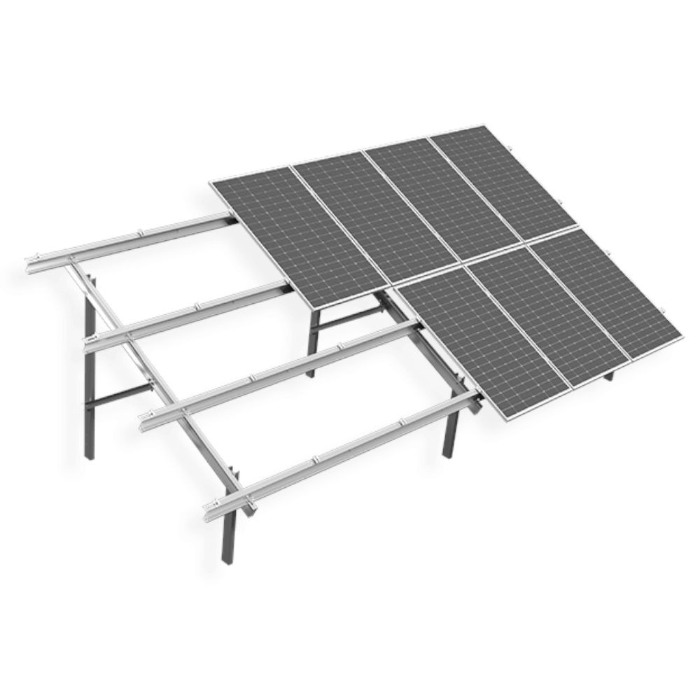 Struttura a terra a due appoggi 2x5 MAX vertical Energy5