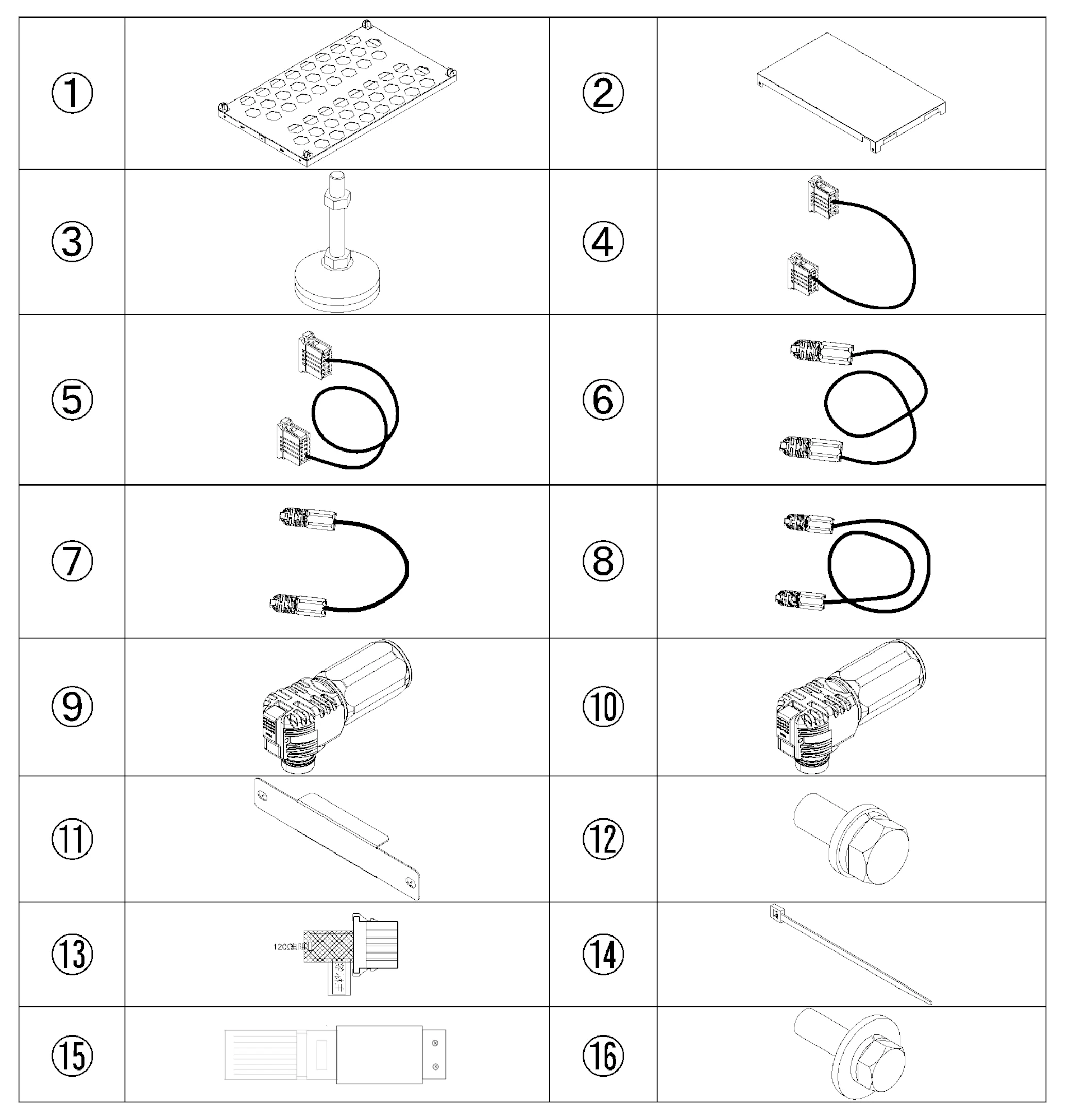 FlexCore-ID Zubehör für 5–9 Module Solis