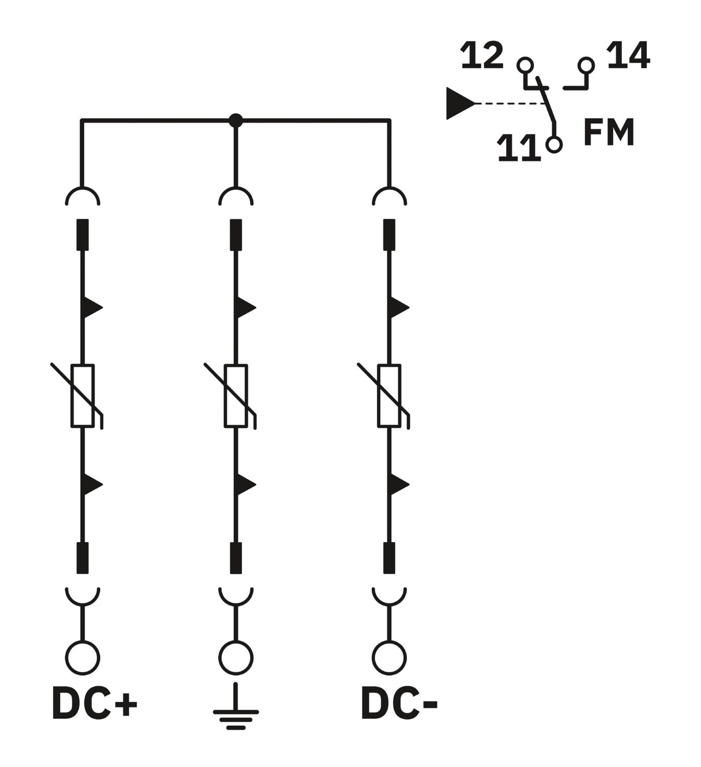Ogranicznik przepięć VAL-SPP-T1-1000DC-PV-2+V-UT-R Phoenix