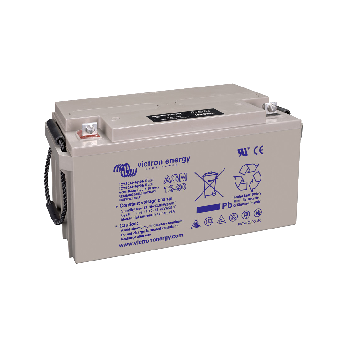 Batteria AGM Deep Cycle 12V/90Ah Victron Energy
