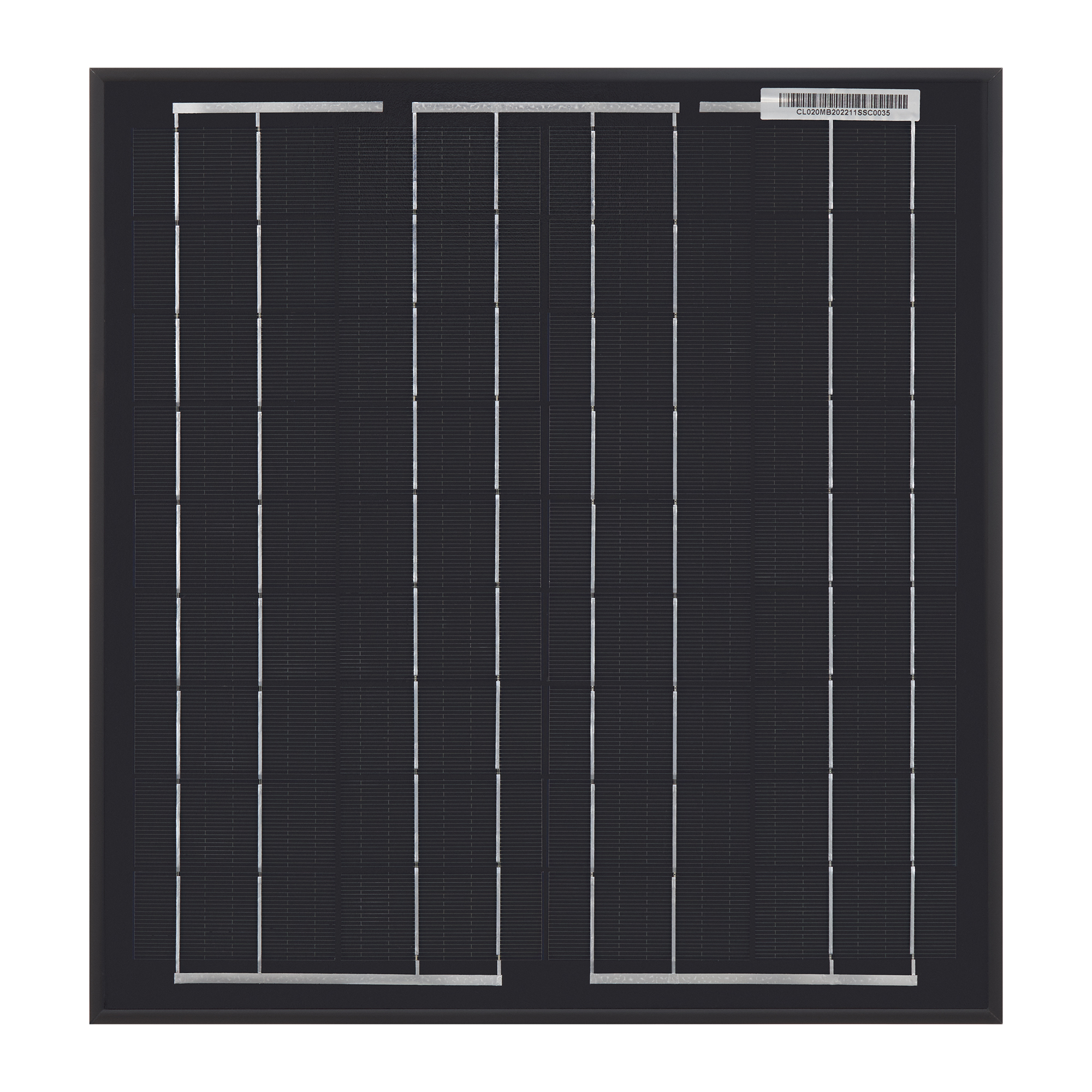 Photovoltaik Modul 20 W Black Frame Celline