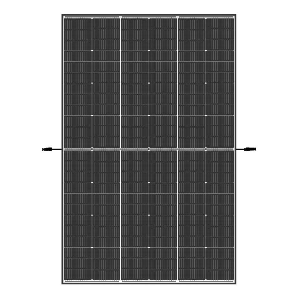 Moduł fotowoltaiczny 440 W Vertex S+ Dual Glass N-Type Black Frame 30 mm Trina