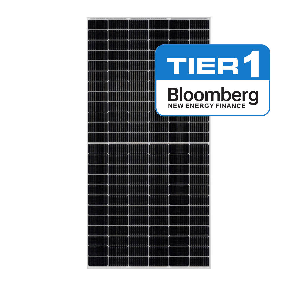 Modulo fotovoltaico 590 W N-type Bifacial Black Frame Transparent 30 mm SunLink