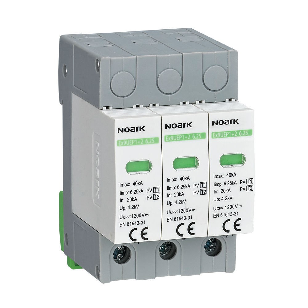 Scaricatore di sovratensione DC 1000 V tipo 1+2 Noark