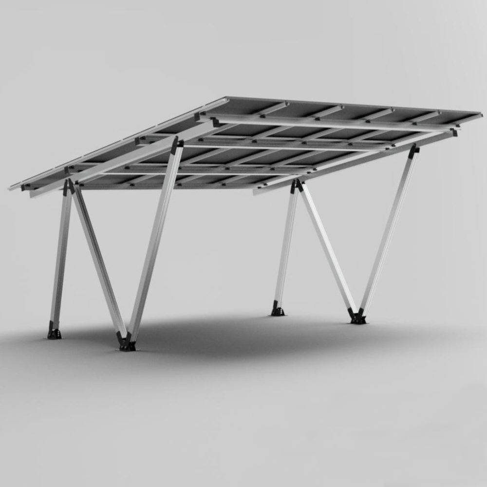 Carport X1, 2 stanowiska, 3x5 PV (max.2320x1156)