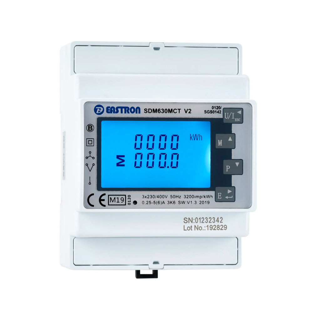Licznik energii SDM630MCT V2 0.25-5(6) A 3F Eastron