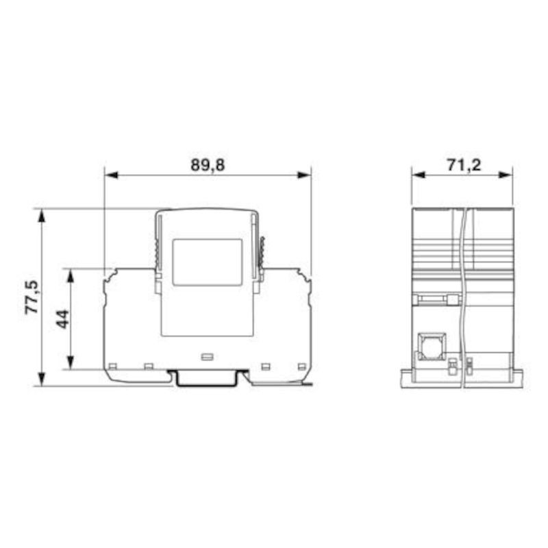 Scaricatore di sovratensione 4P AC tipo 1+2 EE 3F Phoenix