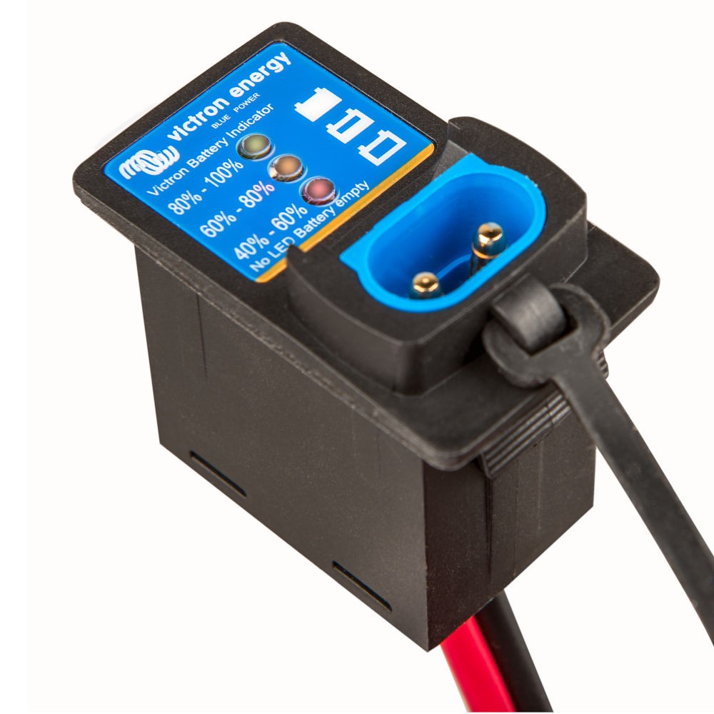 Pannello indicatore batteria Smart Victron Energy blu