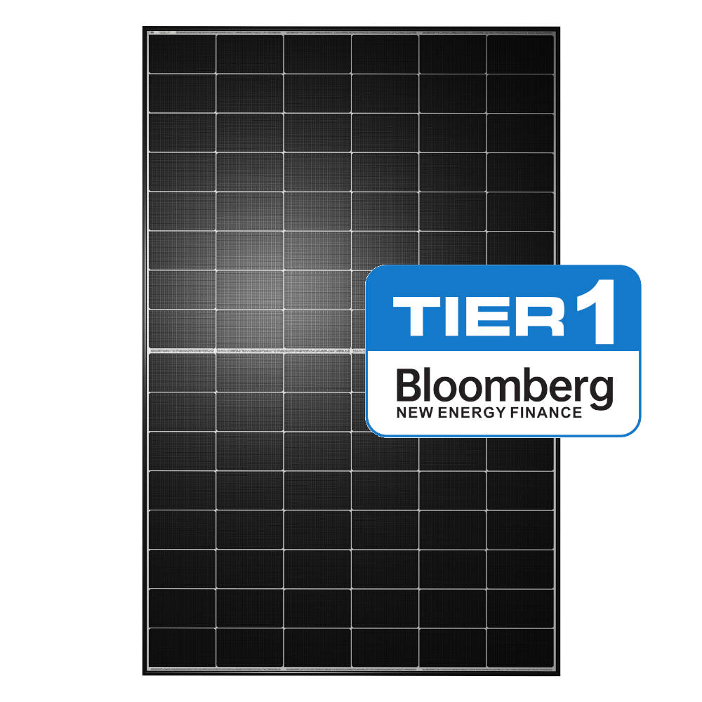 Moduł fotowoltaiczny 450 W N-Type Bifacial Black Frame 30 mm TW Solar