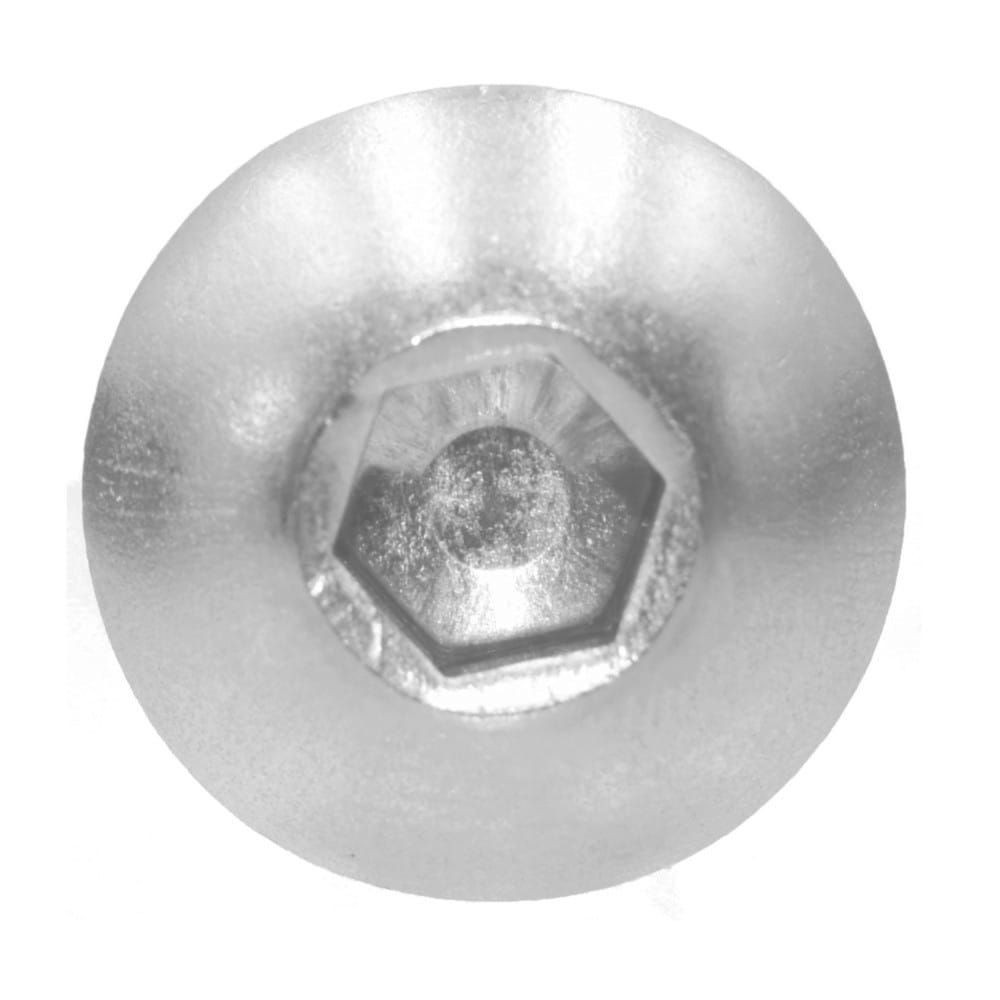 Śruba imbusowa z łbem kulistym nierdzewna M8x20 mm