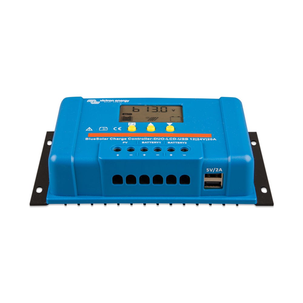BlueSolar PWM DUO 12/24 V - 20 A Victron Energy charge controller