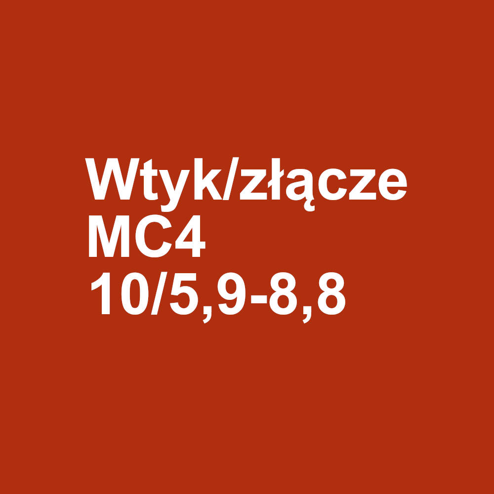 Element złącza MC4 10/7,0-8,8 - męski Stäubli