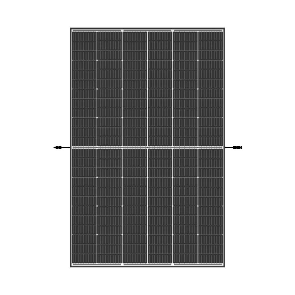 Moduł fotowoltaiczny 435 W Vertex S+ N-Type Black Frame 30 mm Trina