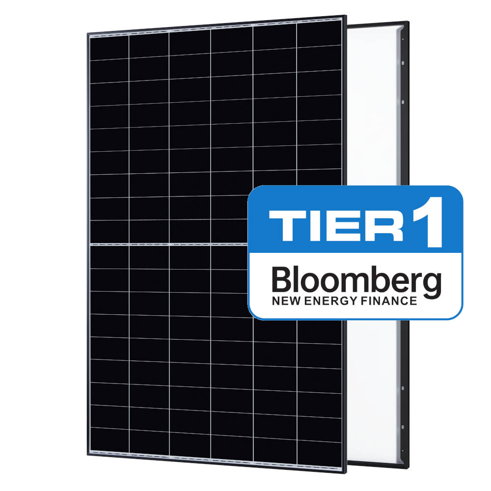 Photovoltaik Modul 450 W N-type ABC Black Frame GEN II 30 mm AIKO