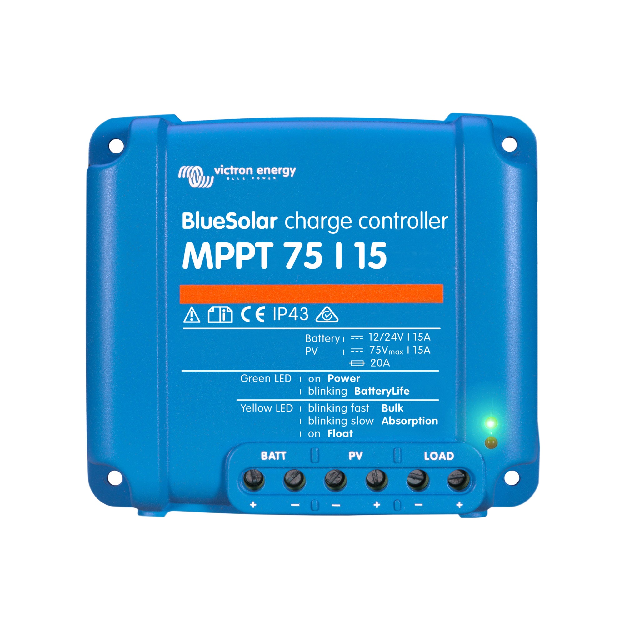 Victron Energy BlueSolar MPPT 75/15 Retail charge controller