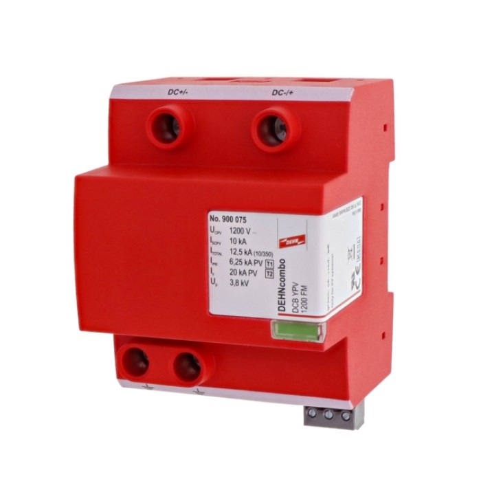 Scaricatore di sovratensione CC 1200 V FM tipo 1+2 Dehn