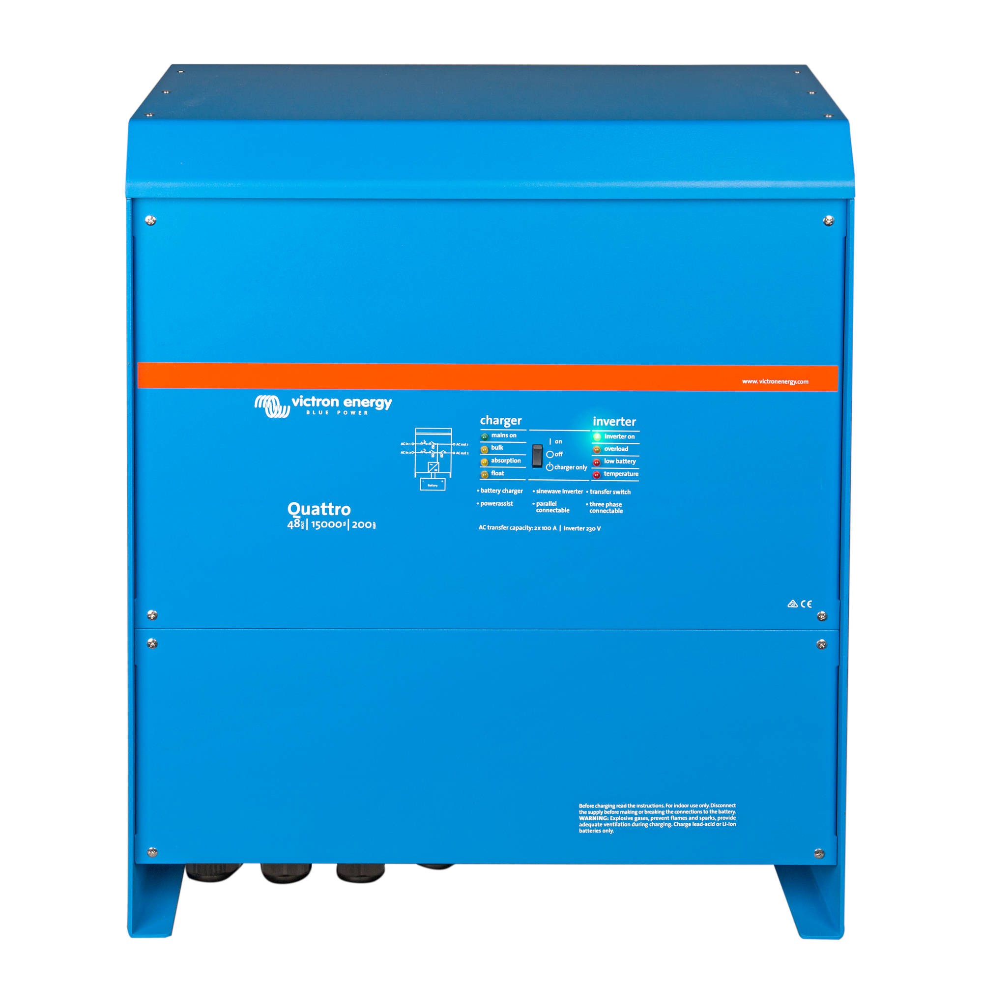 Inverter Quattro 48/15000/200-100/100 277V VE.Bus Victron Energy